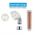FUDEECON LED Shower Head Pressure LED Handheld Lonic Filter Chlorine Filtration Shower Head RGB LED Light up Shower Head with Temperature Sensor 100% Hydroelectric No Batteries Needed - B01M3PDPF4